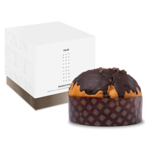 PANETTONE CIOCCOLATO DI MODICA IGP 100% E ARANCIA KG.1 ASTUCCIATO
