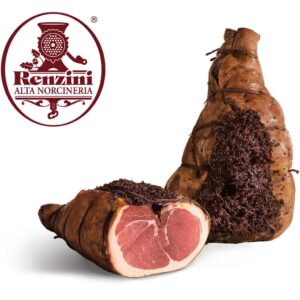 L'UMBRIACO COSCIA DI SUINO STAGIONATA CON VINO KG.8,5 SOTTO VUOTO PESO VARIABILE