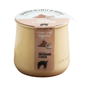 CREMOSO DI LATTE DI BUFALA CACAO E NOCCIOLA G.120