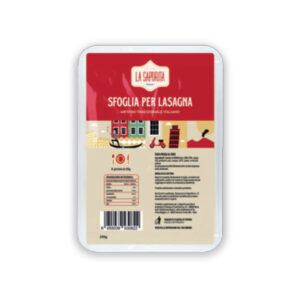 LASAGNA FRESCA ALL'UOVA G.250