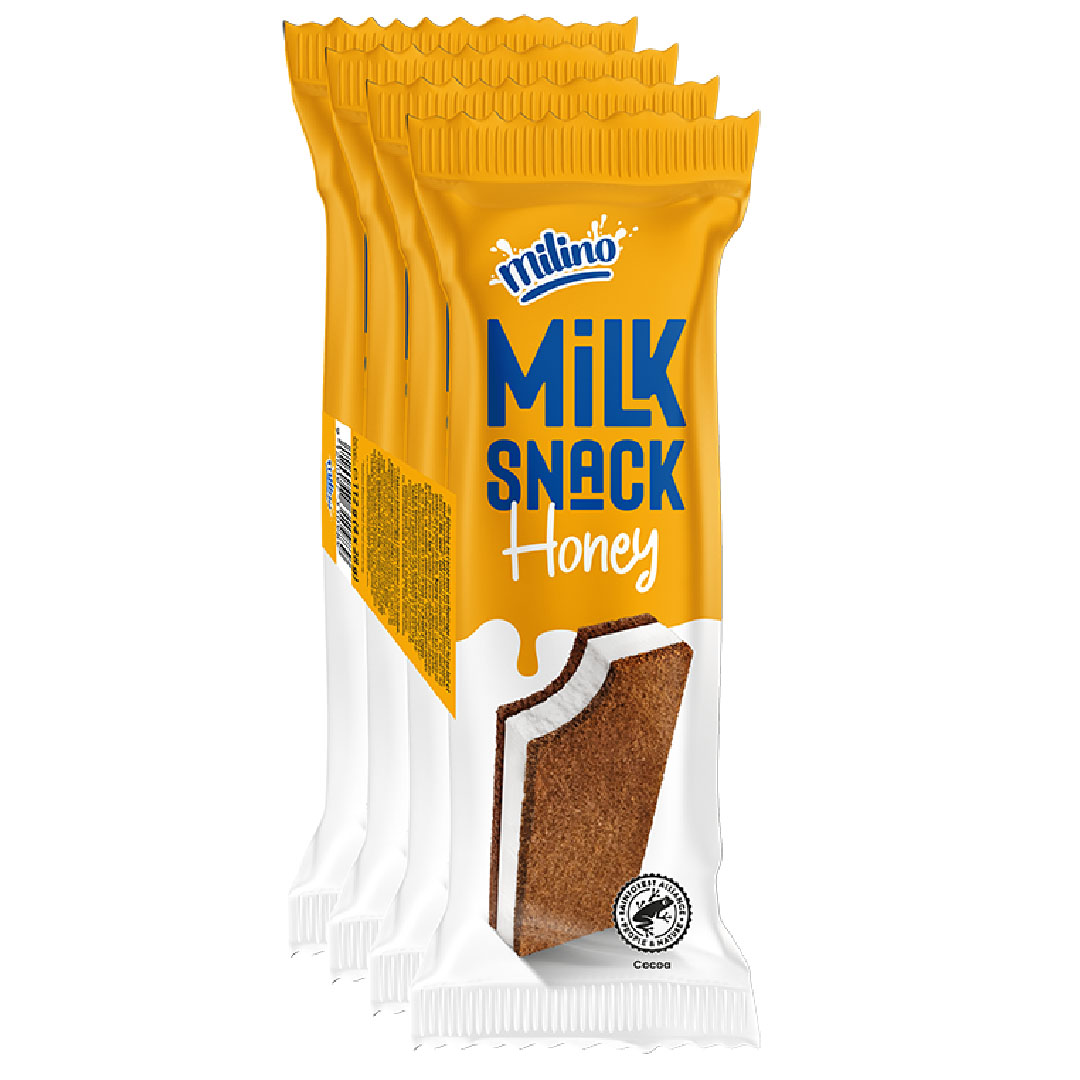 MILINO SNACK MILK & HONEY G.28X4