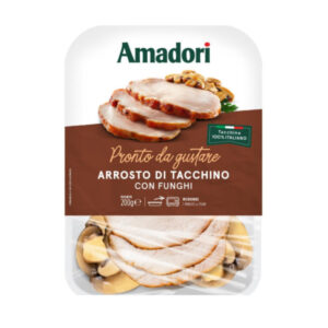 ARROSTO DI TACCHINO CON FUNGHI G.200
