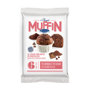 MUFFIN AL CACAO CON GOCCE DI CIOCCOLATO G.252