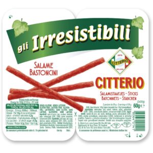 IRRESISTIBILI BASTONCINI DI SALAME G.60