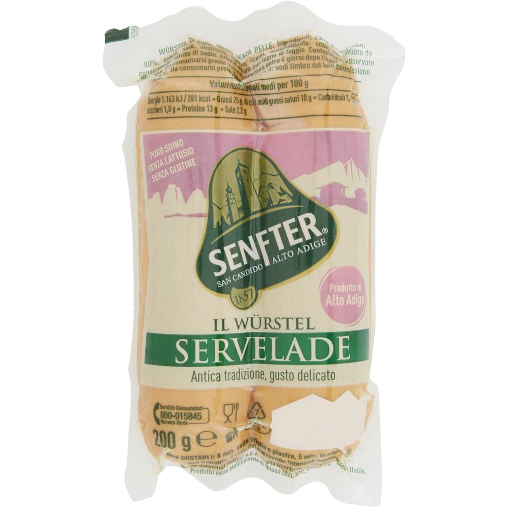 WURSTEL SERVELADE G.200