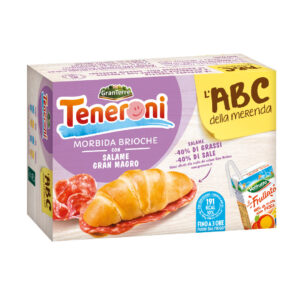 LA MERENDA TENERONI BRIOCHE E SALAME MAGRO G.170
