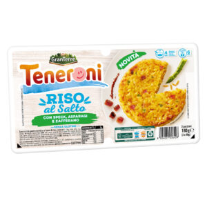 TENERONI RISO SPECK ASPARAGI ZAFFERANO G.180