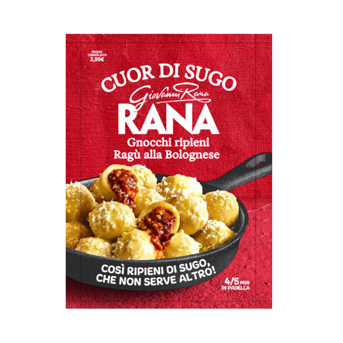 CDS GNOCCHI RIPIENI RAGÙ ALLA BOLOGNESE G.280