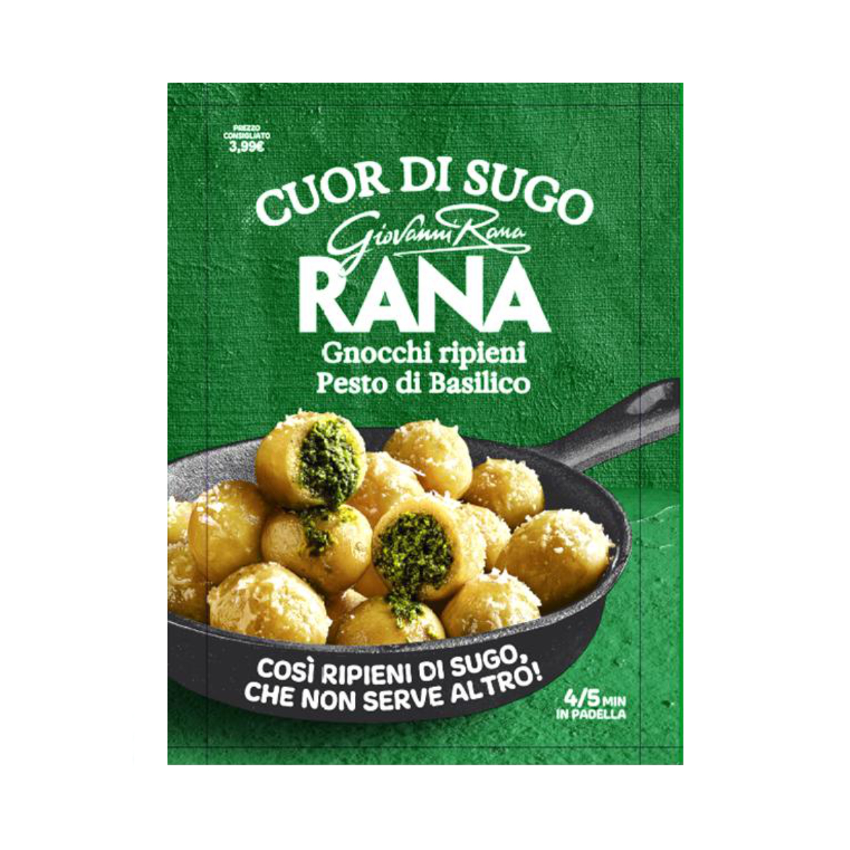 CDS GNOCCHI RIPIENI PESTO DI BASILICO G.280