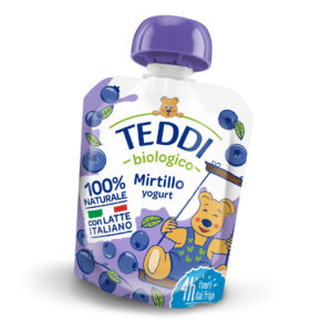 TEDDY YOGURT BIO MIRTILLO POUCH G.85
