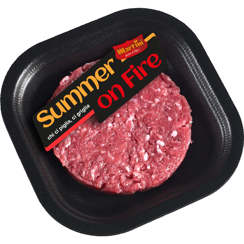 MAXI HAMBURGER DI SUINO E BACON CON SALE DELL'HIMALAYA  G.180 ATP