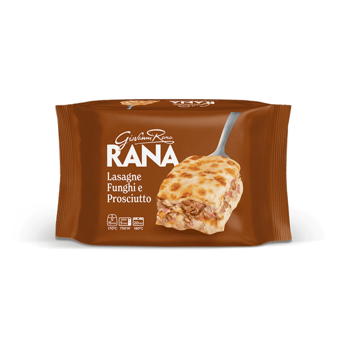 P/P LASAGNE FUNGHI E PROSCIUTTO G.350