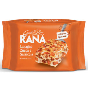 P/P LASAGNE ZUCCA E SALSICCIA G.350