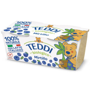 TEDDY YOGURT BIO MIRTILLO G.115X2