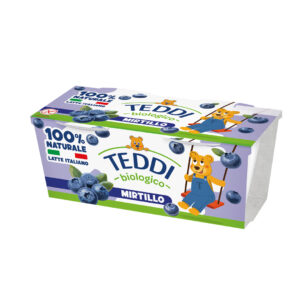 TEDDI YOGURT BIO MIRTILLO G.115X2