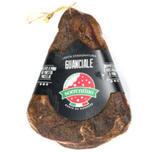 GUANCIALE SUINO AL PEPE KG.1,55