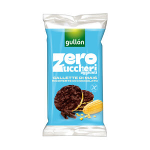 GALLETTE DI MAIS CON CIOCCOLATO ZERO ZUCCHERI SENZA GLUTINE G.100