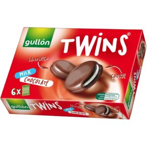 TWINS MILK CHOCOLATE PACK X6 G.252