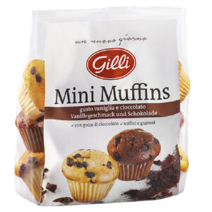 MINI MUFFINS VANIGLIA E CIOCCOLATO G.195