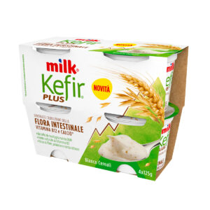 KEFIR PLUS CREMOSO BIANCO CEREALI G.125X4