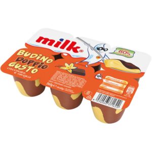 BUDINO CIOCCOLATO E VANIGLIA G.60X6