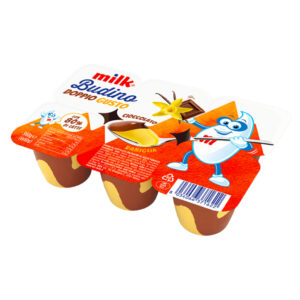 BUDINO CIOCCOLATO E VANIGLIA G.60X6