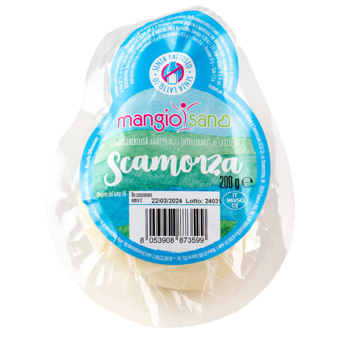 SCAMORZA BIANCA SENZA LATTOSIO G.200
