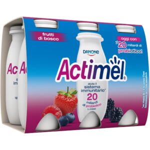 ACTIMEL FRUTTI DI BOSCO G.100X6