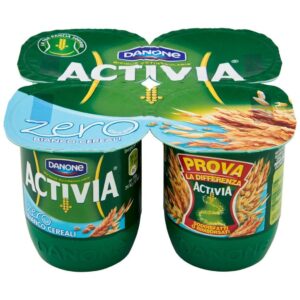 ACTIVIA ZERO BIANCO CEREALI INTEGRALE G.125X4