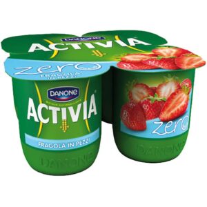 ACTIVIA ZERO FRAGOLA G.125X4