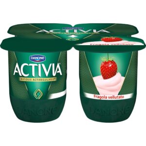 ACTIVIA VELLUTATO FRAGOLA G.125X4