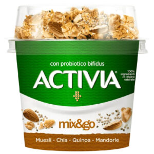 ACTIVIA MIX&GO MUESLI E CHIA E QUINOA E MANDORLE  G.170
