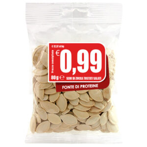 SEMI DI ZUCCA TOSTATI E SALATI G.80