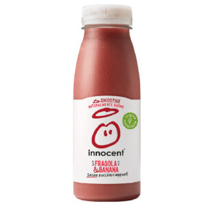 SMOOTHIES FRAGOLA E BANANA ML.250