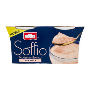 SOFFIO MOUSSE DI BIANCO ALLA PESCA G.95X2