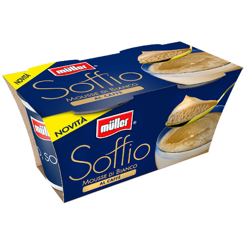 SOFFIO MOUSSE DI BIANCO AL CAFFE'G.95X2