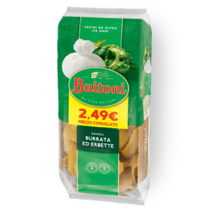 RAVIOLI BURRATA ED ERBETTE G.230