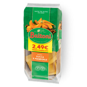 RAVIOLI ZUCCA E MANDORLE G.230