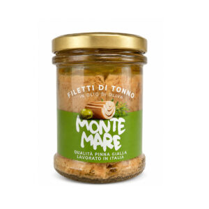 FILETTI DI TONNO IN OLIO DI OLIVA VASO VETRO G.180