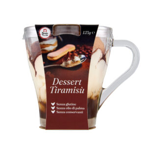 TAZZA TIRAMISU' CON SAVOIARDO G.125 SENZA GLUTINE FLASH ¤ 2,49
