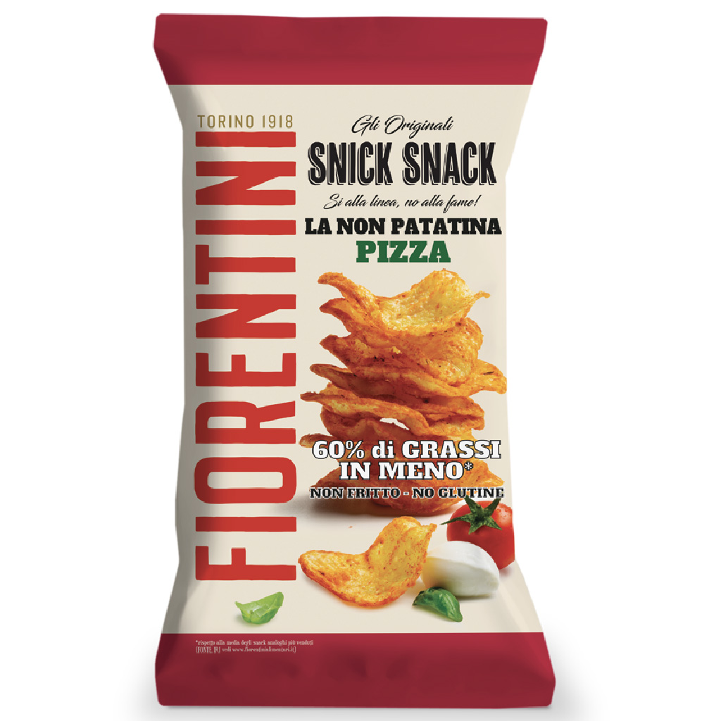 SNICK SNACK LA NON PATATINA PIZZA SENZA GLUTINE G.65