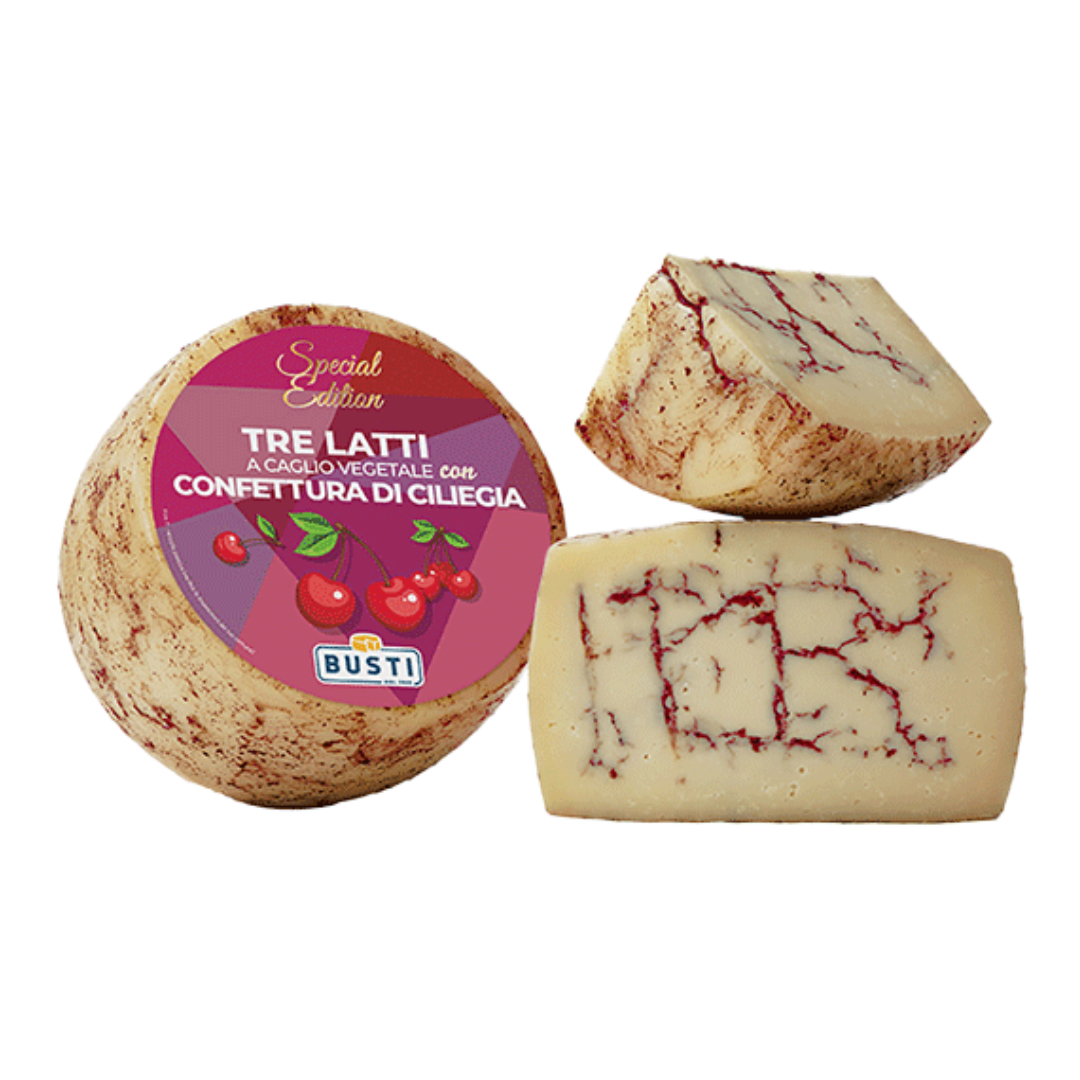 PECORINO CON CONFETTURA DI CILIEGIE PESO VARIABILE KG.2,5