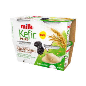 KEFIR PLUS CREMOSO PRUGNE E CEREALI G.125X4