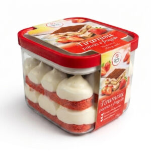 FRIGO BOX TIRAMISU'PANNA E FRAGOLE G.400 SENZA GLUTINE FLASH ¤ 4,99