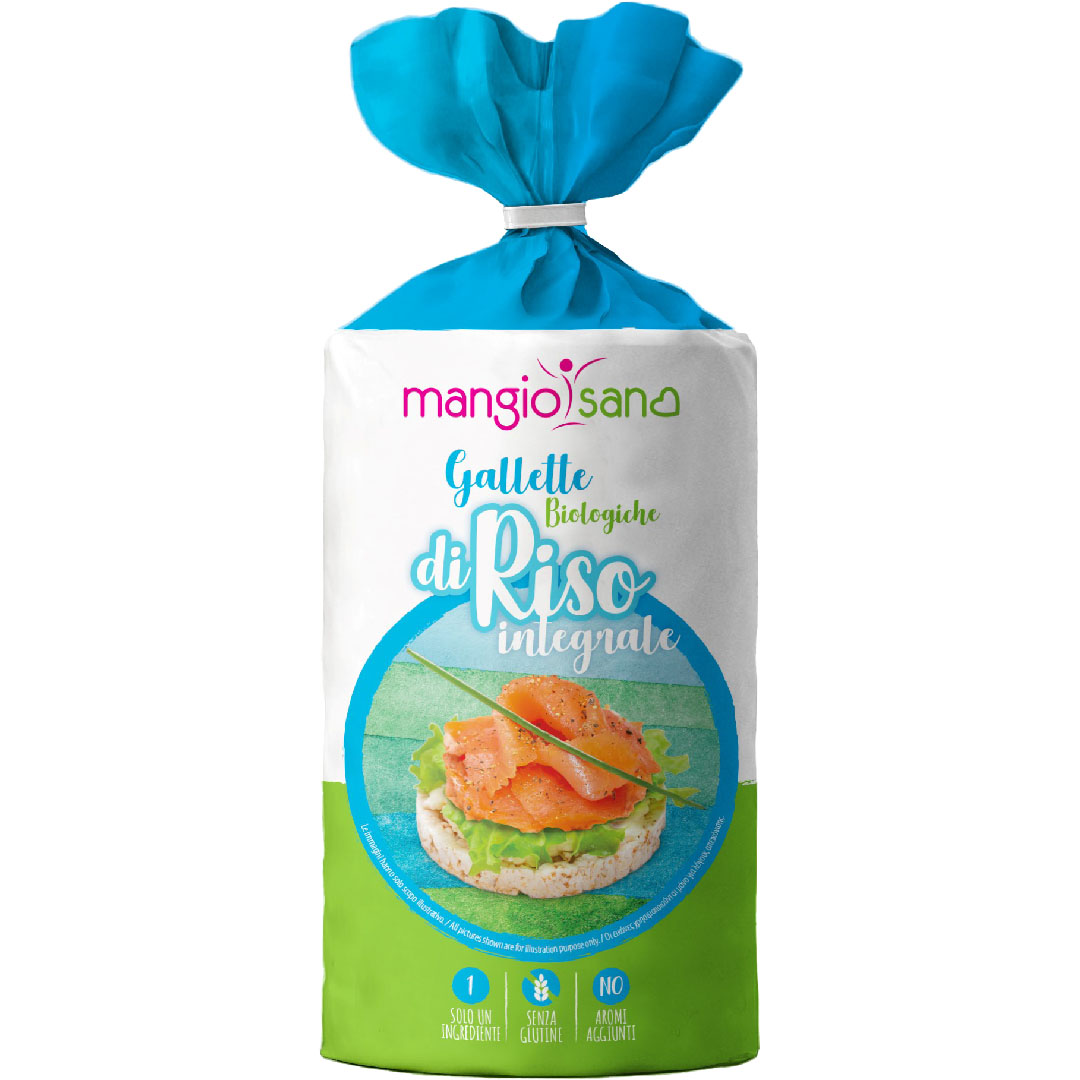 GALLETTE BIO DI RISO INTEGRALE G.130