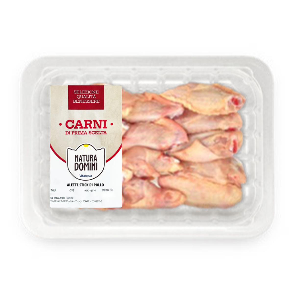 BOX ALETTE STICK DI POLLO (PZ 4)
