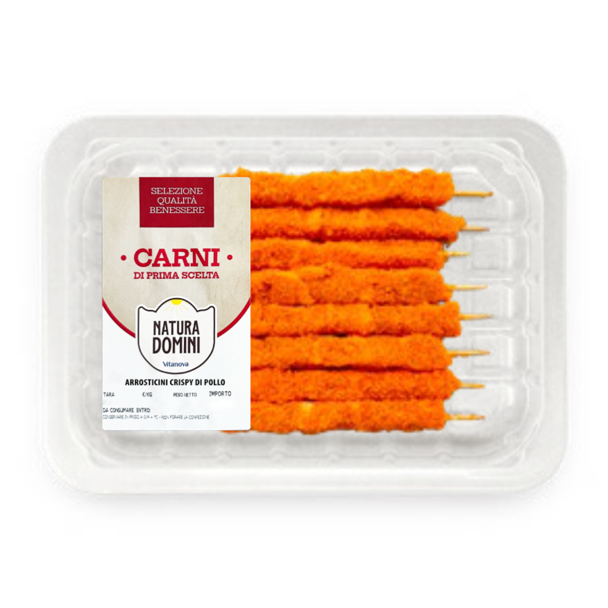 BOX ARROSTICINI DI POLLO CRISPY (PZ 4)