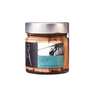 FILETTO TONNO ALLETTERATO OLIO DI OLIVA G.220 VASO VETRO