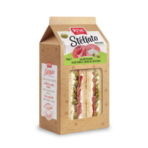 STELLATO TRAMEZINO SALAME MILANO /CREMA ALLA CRESCENZA/OLIVE VERDI G.150