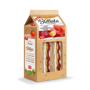 STELLATO TRAMEZZINO BRESAOLA/CREMA ALLA CRESCENZA/CARCIOFI G.155